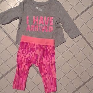 Long sleeve outfit 0-3